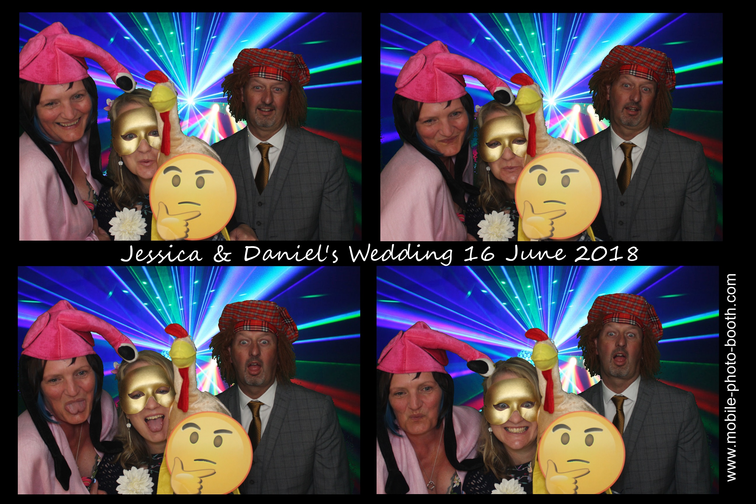 Jessica & Daniel | View more photos from the event at images.mobile-photo-booth.com/u/MobilePhotoBoothUK/Jessica-Daniel